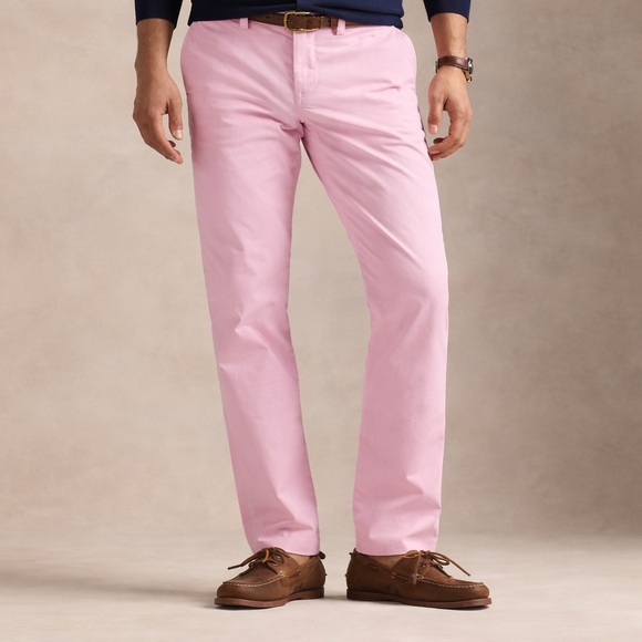 Polo Ralph Lauren Other - Polo Ralph Lauren Men’s Pink Chino Pants Stretch Straight Fit NWT